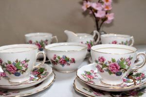 Cherry Blossom Colclough Tea Set